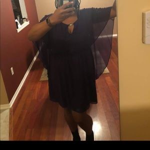 Purple dressy dress